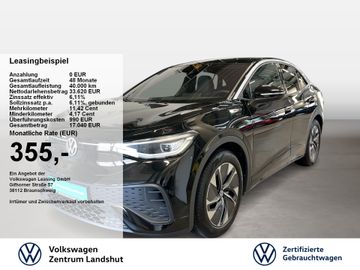 Volkswagen Leasingangebot: Volkswagen ID.5 Pure electric Automatik 2xKlima ACC AUT LED