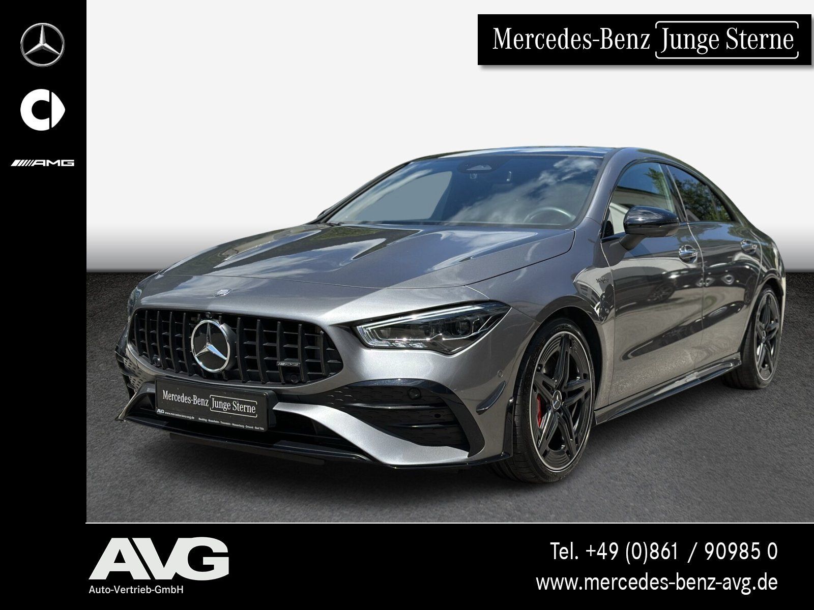 Mercedes-Benz AMG CLA 35 4M AeroDynP Pano Burm Night-II Memory
