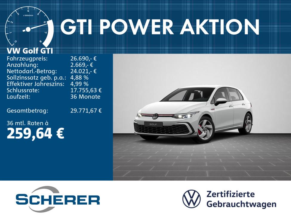 Volkswagen Golf VIII GTI 2.0 TSI RFK CARPLAY PDC LED ALU