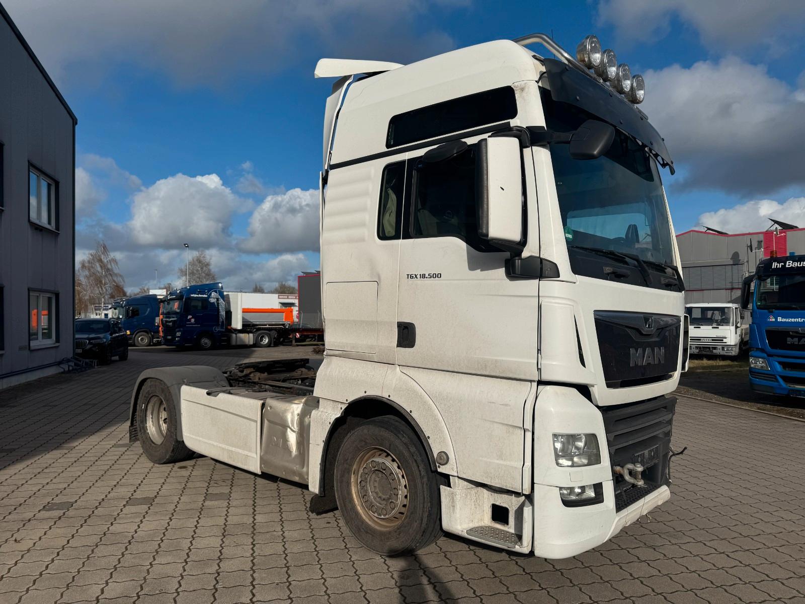 MAN TGX 18.500 BLS/4x2 Intarder, Unfall