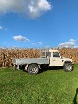 Land Rover Defender 130 Td4 Single cab - weiße Land Rover Defender