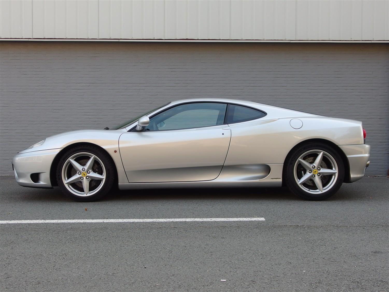 Ferrari 360 Modena F1 in Argento Nurburgring