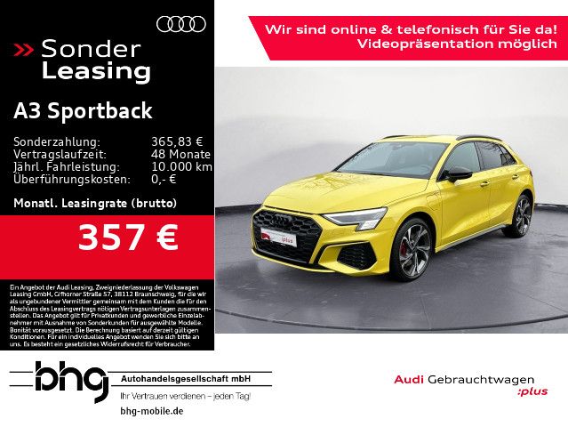 Audi A3 Sportback 45 TFSIe S-line Matrix/B&O/Kamera/A