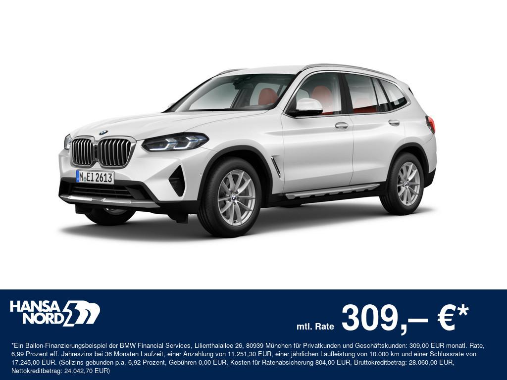 BMW X3 xDrive20d LASER NAVI SPORTSITZ 360° 18" AHK