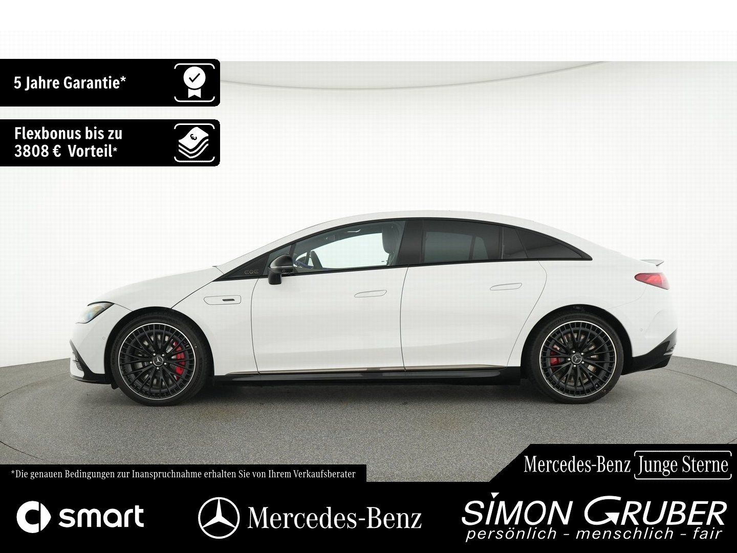 Fahrzeugabbildung Mercedes-Benz EQE 43 4M AMG NightII Carbon Airmatic HUD Hyper