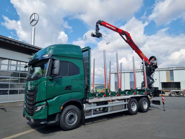 Iveco X-WAY AS300X57ZP ON+ 6x4 Palfinger Epsilon M12 Z