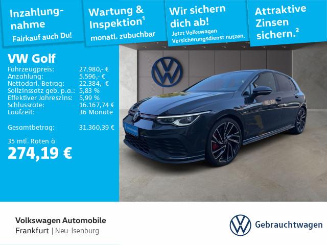 Volkswagen Golf VIII 2.0 TSI DSG GTI Clubsport Navi Spurhal