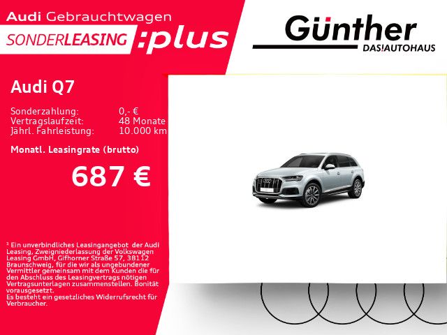 Audi Q7 55 TFSI QUATTRO+WINTERRÄDER+7 SITZER+LUFTFEDE