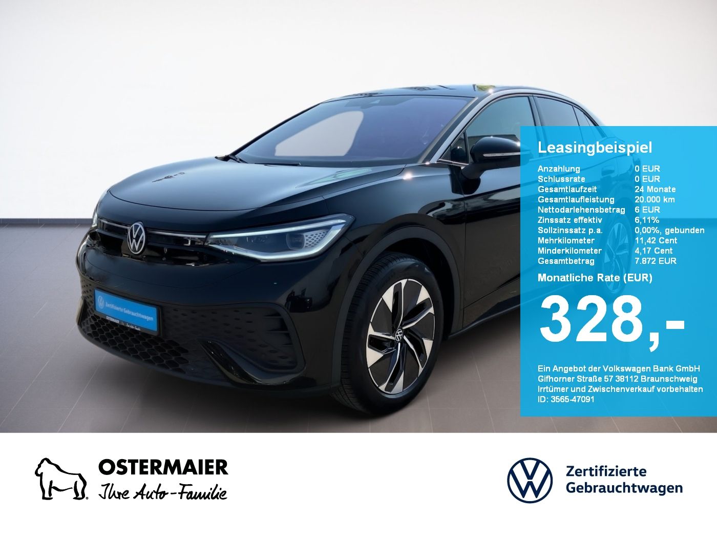 Volkswagen ID.5 PURE 170PS ACC.5J-G.WÄRMEPUMPE.AREA-VIEW.NA