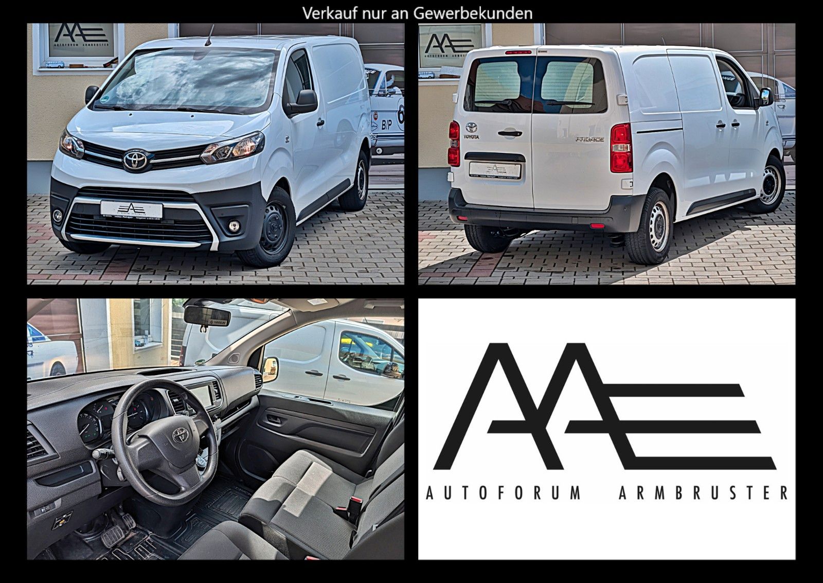 Toyota Proace (Verso) 2023, 2.0D dīzelis, Automāts, Furgons, Balts — Latvijā