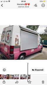 Fiat Eis wagen Ducato - gebrauchte Fiat Ducato aus dem Jahr 2003