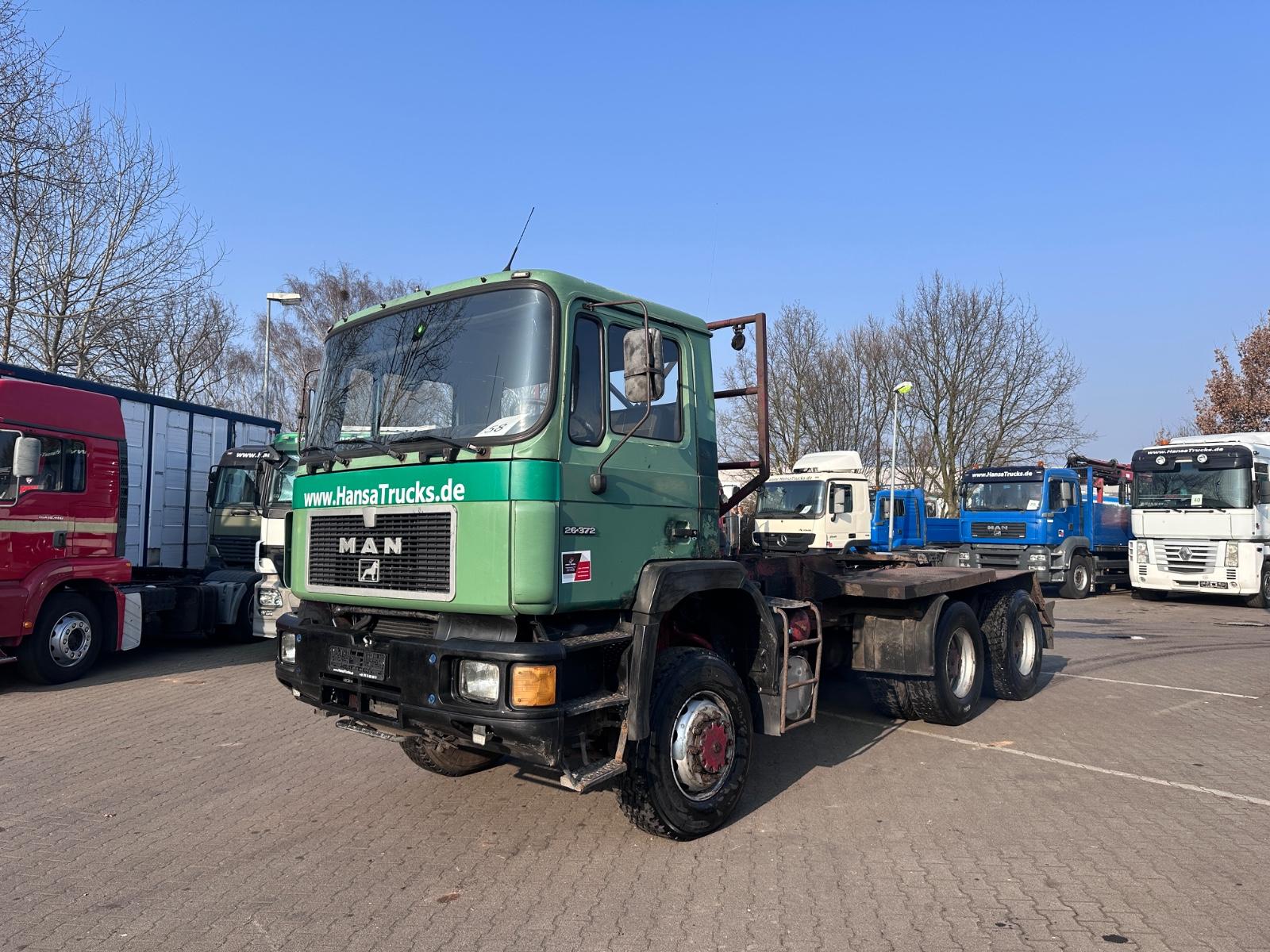 MAN 26.372/Allrad 6x6/Manuel pumpe/ZF Schaltung/403
