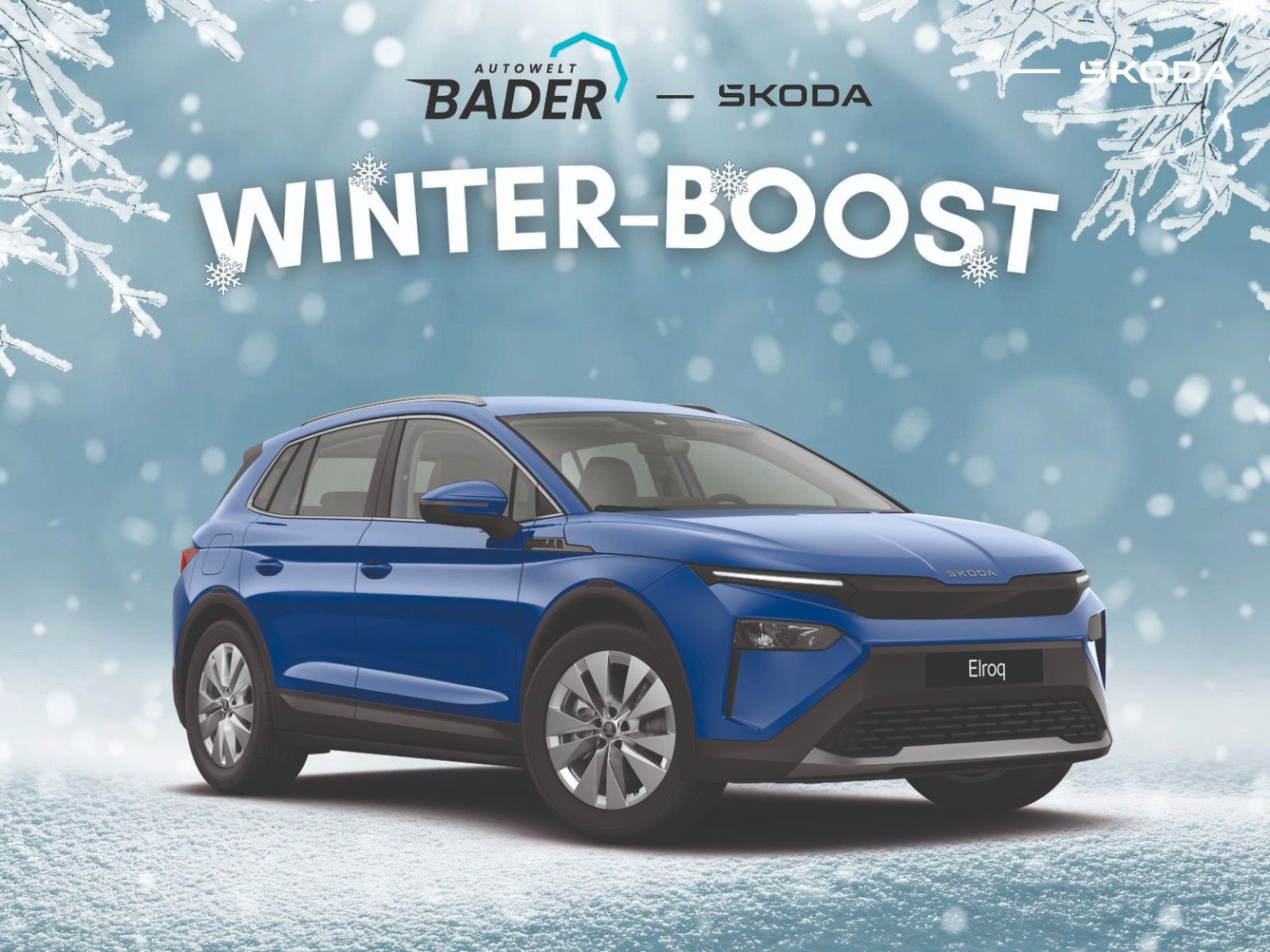 Skoda Elroq 85 "Winter-Boost" AUTOWELT-BADER!