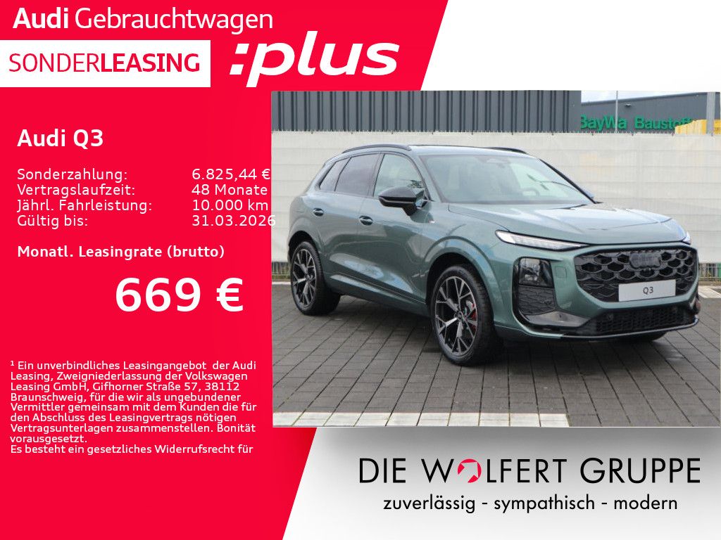 Audi Q3 SUV TFSI quattro S line*PANO*DIGI MATRIX*