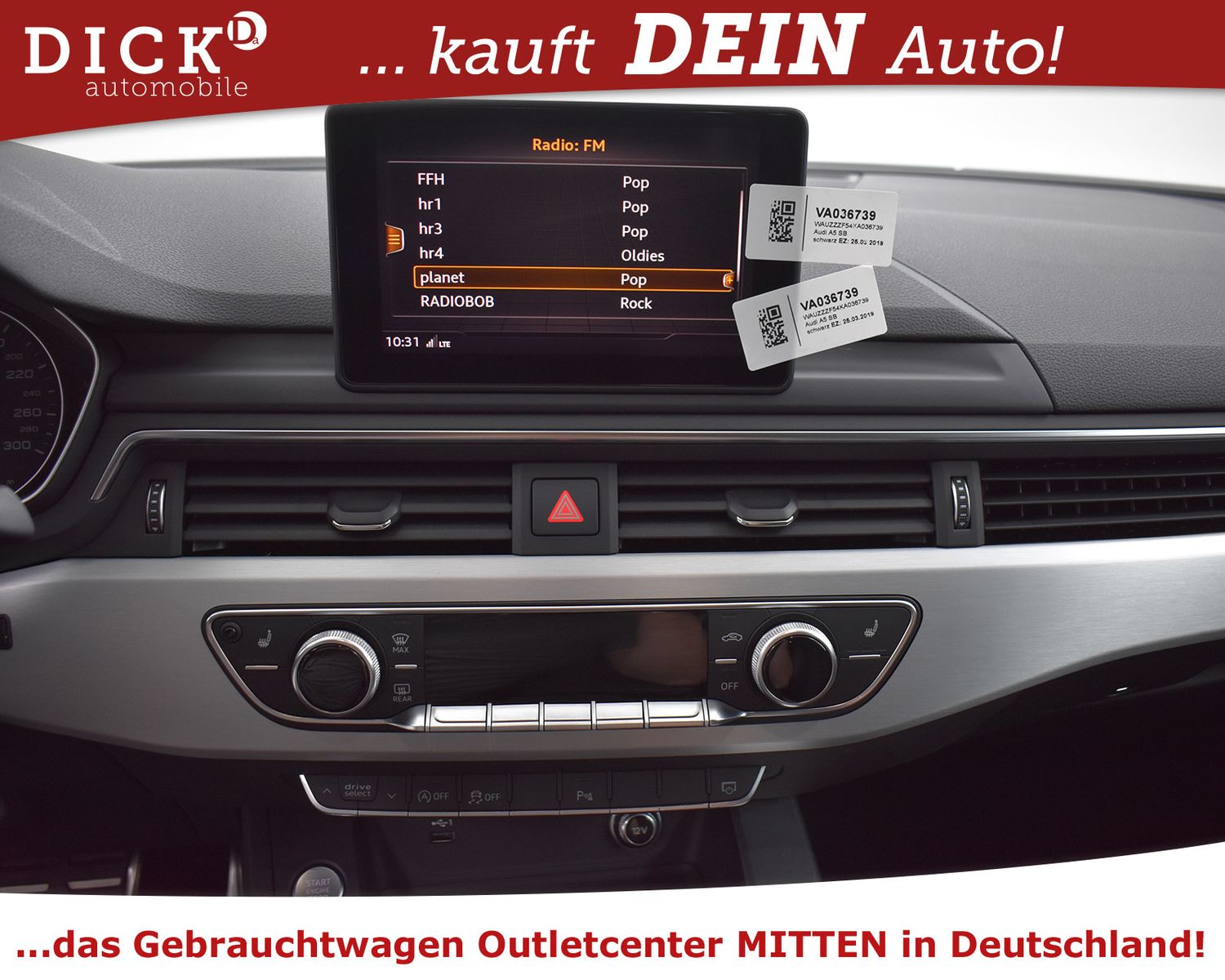 AUDI A5 SB 40 TDI S Line Sport MATRIX+NAVI+SHZ+AHK+19 - Image 16