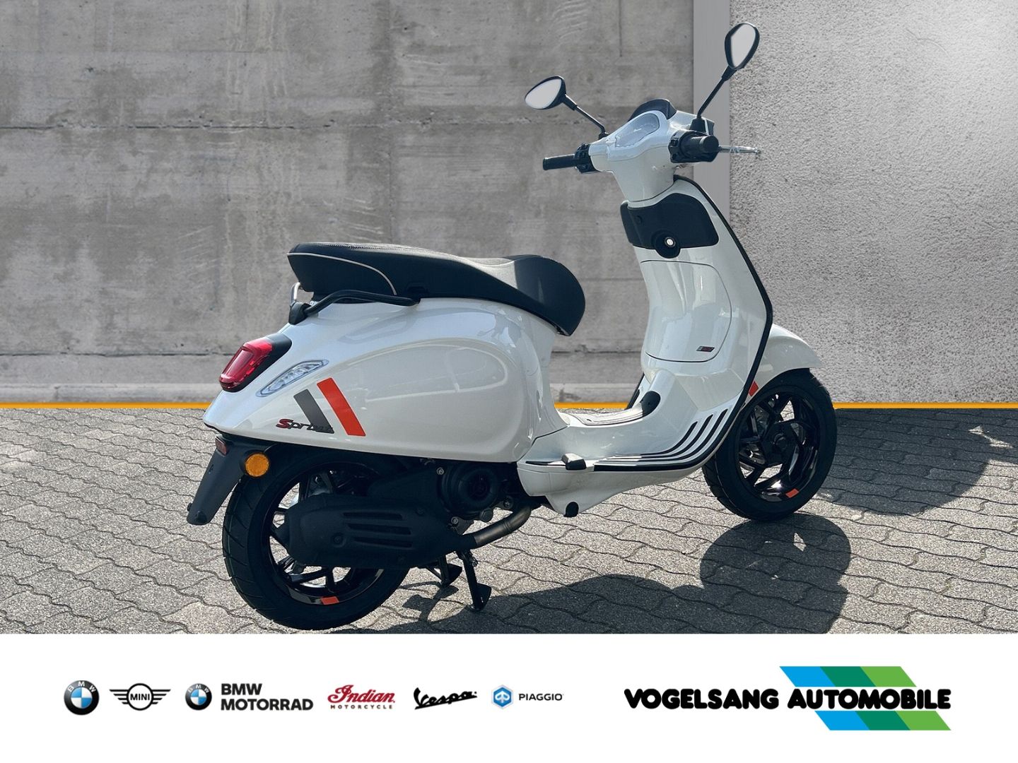 Fahrzeugabbildung Vespa Sprint 50 Sport, Black Parts, Voll-LED, Modell 2
