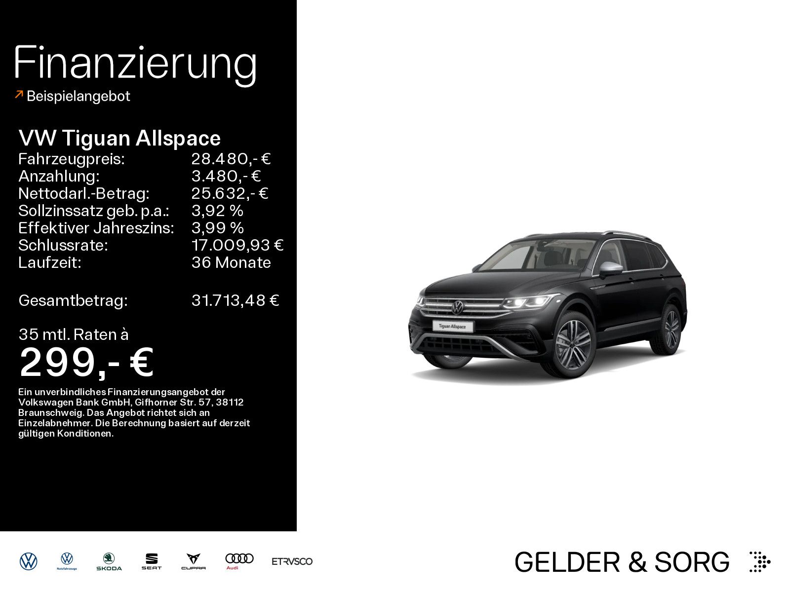 Volkswagen Tiguan Allspace Elegance 2.0 TDI 4M*Matrix*RFK