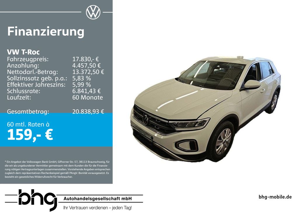 T-Roc 1.0 l TSI OPF ACC-FrontAssist AppConnect d