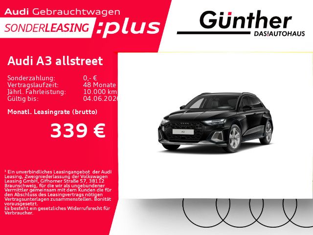 Audi A3 allstreet 40 TFSIe+WINTERRÄDER+RÜCKFAHRKAMERA