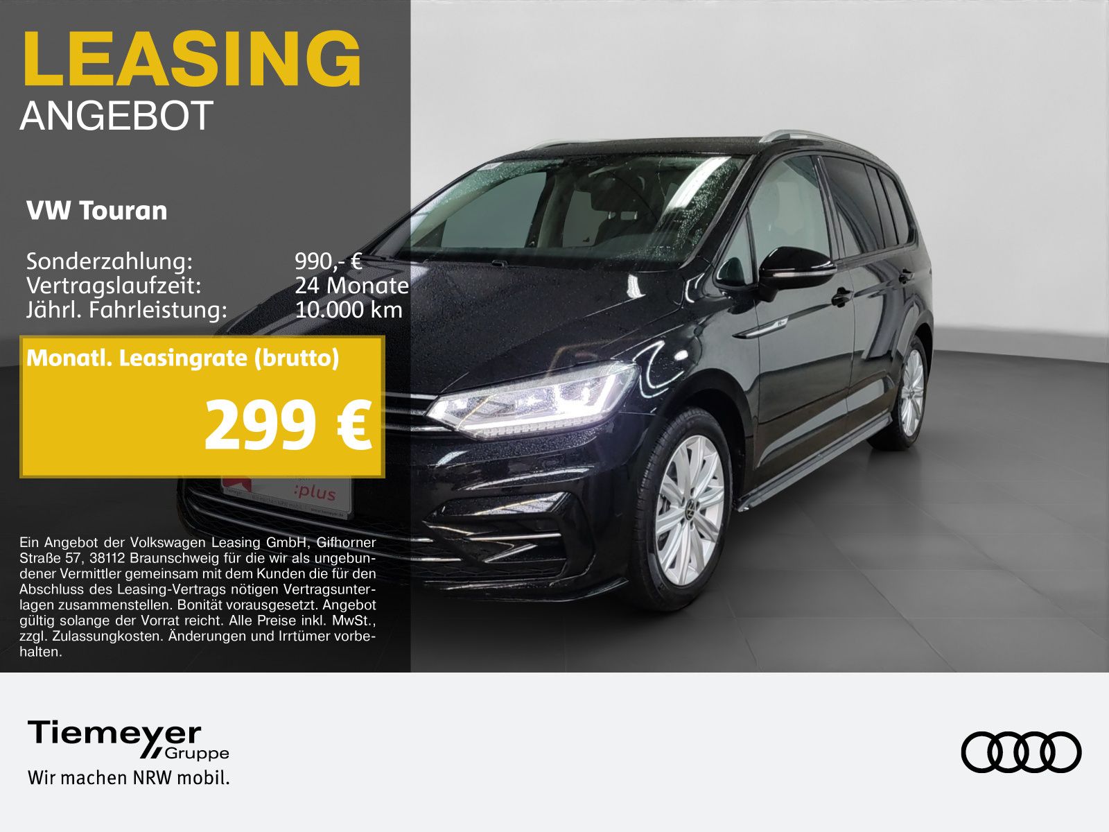 Volkswagen Touran 1.5 TSI DSG R-LINE LM17 NAVI KAMERA VIRTU