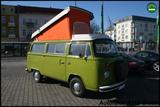 Volkswagen T2 Westfalia Camper KÜCHE / AUFSTELLDACH - Volkswagen grün