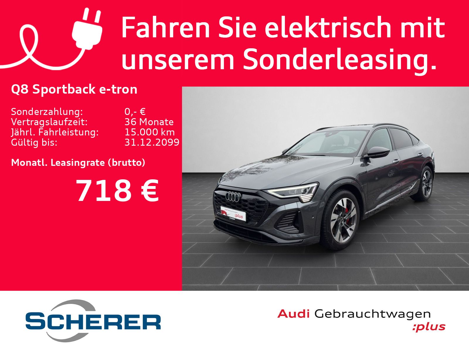 Audi Q8 Sportback e-tron 55 e-tron NAVI HUD KAMERA