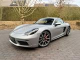 Porsche 718 S PDK/BOSE/Full Porsche History/1st Paint! - silberne Porsche Cayman