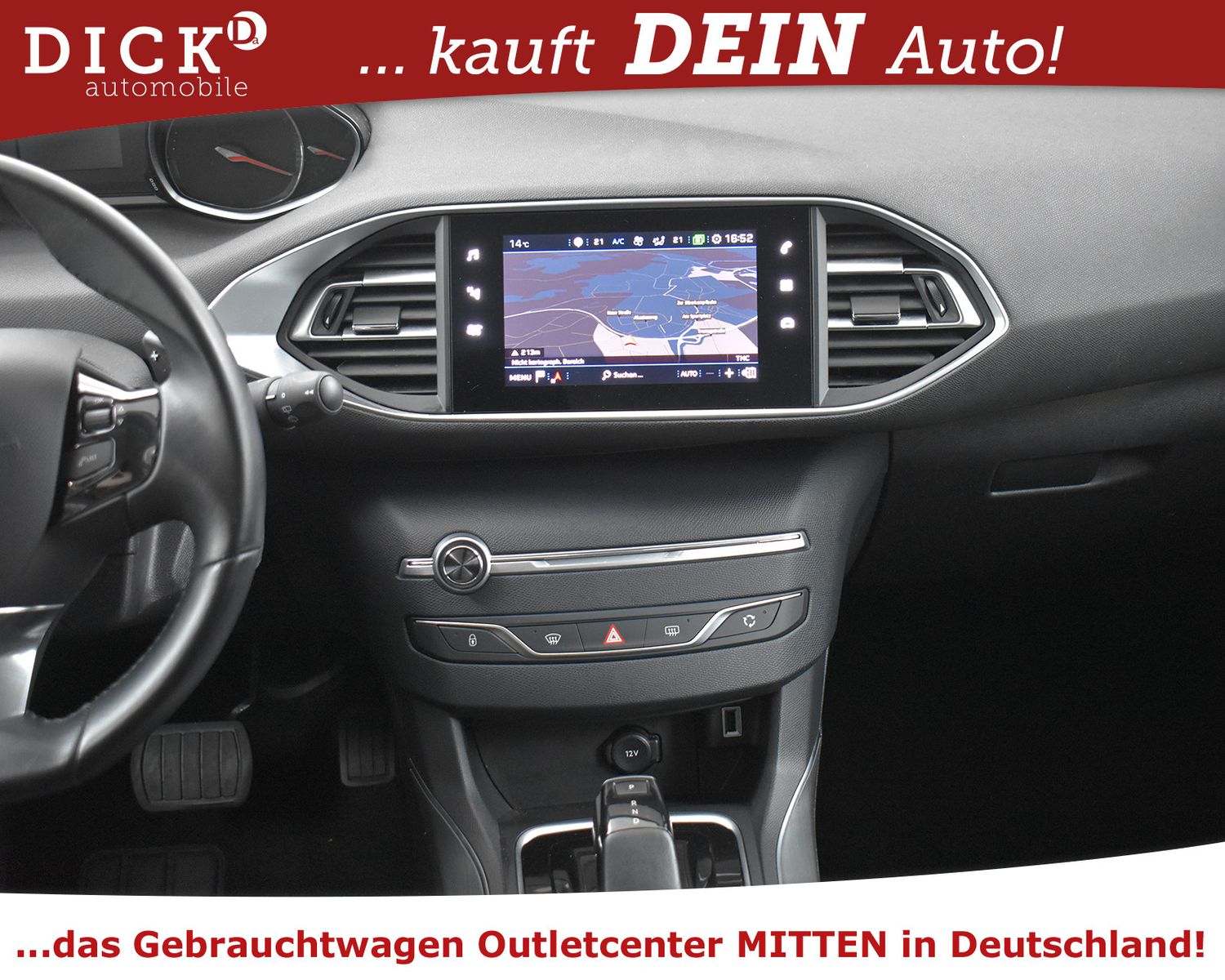 PEUGEOT 308 1.2 Aut. Active Pack NAVI+PDC+TEMP+MFL+APPLE - Image 14