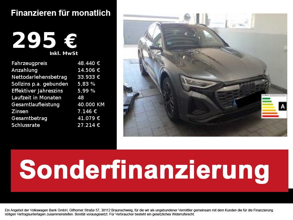 Audi Q8 e-tron Sportback edition S-line 55 114-kWh+AC