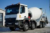 Mercedes-Benz AROCS 3540 / GRUSZKA 9M3 / 8x4 / BETONOMIESZARKA - Mercedes-Benz Glastransporter