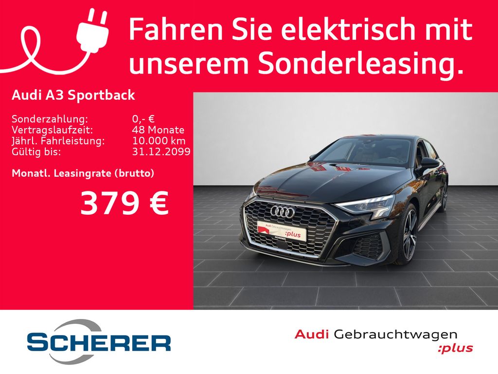A3 Sportback 40 TFSI e S-Line *Navi*Kamera*ACC*