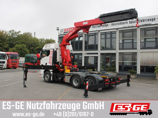 MAN TGX 33.540 6x4 BL SA mit MKG Ladekran 531 HP a6