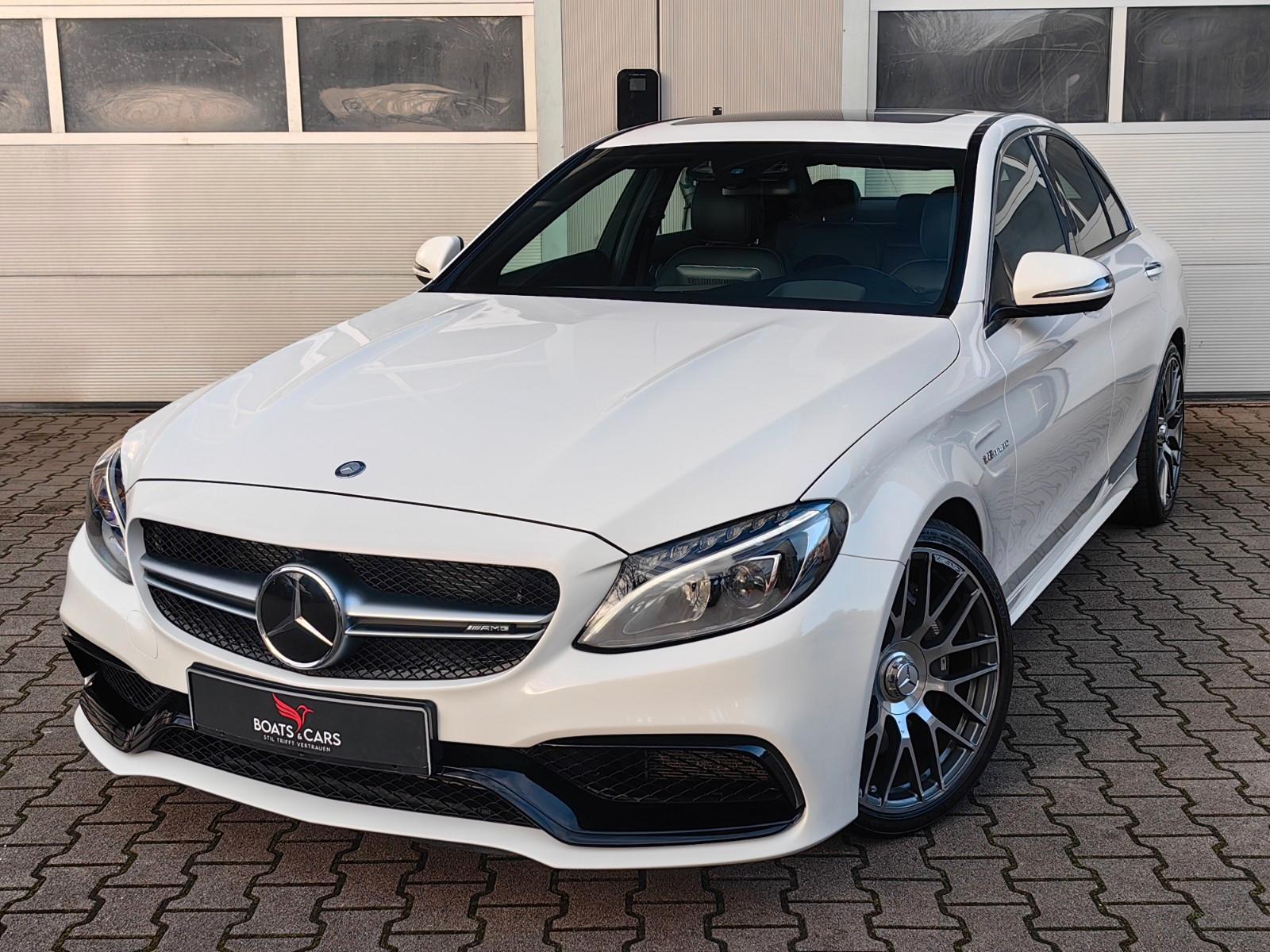 Mercedes-Benz C63 AMG HUD|GSD|BURMESTER|KEYLESS|MEMORY|NO OPF