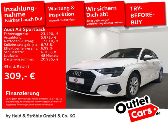 Audi A3 Sportback 30 TFSI S tronic BUSINESS NAV+