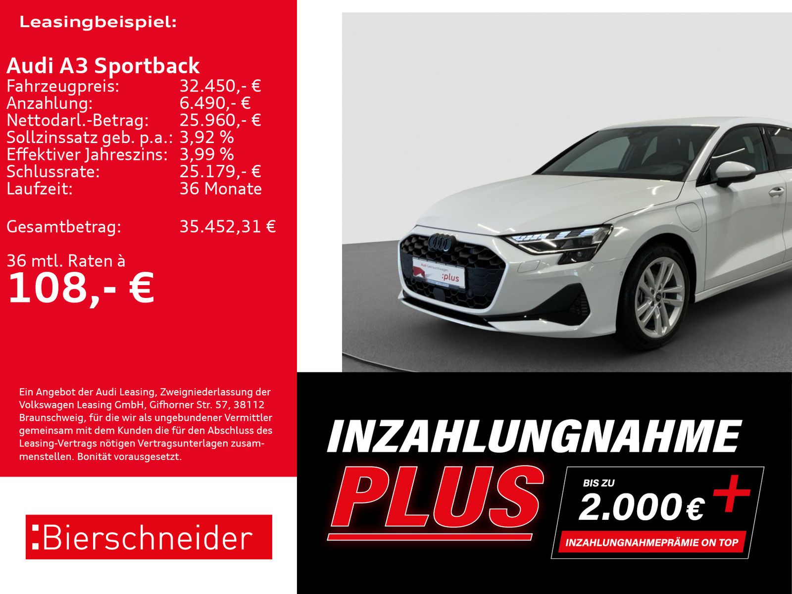 Audi A3 Sportback 40 TFSI e advanced AHK LED SONOS Hu imagem 2