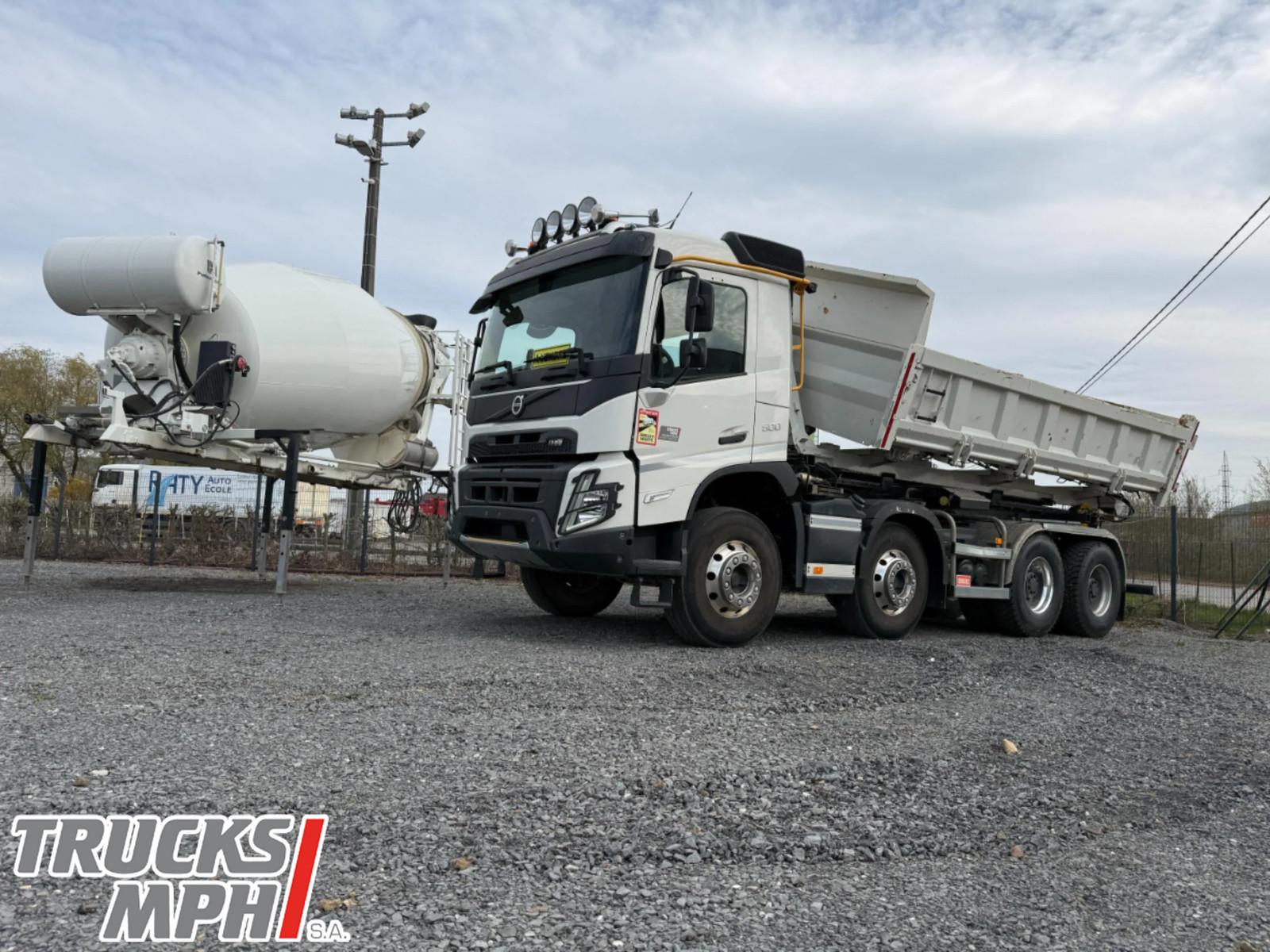 Volvo FMX 500 *Abnehmbar container 26 T und beton mixe