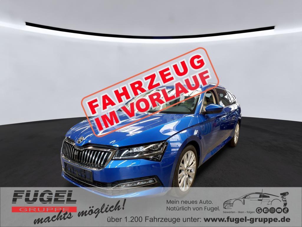 Skoda Superb 2023 г. Синий, пробег 49982 км
