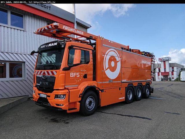 Barkas TGS (TG3) 35.510 8x4-4 BL CH MÜLLER Canalmaster 