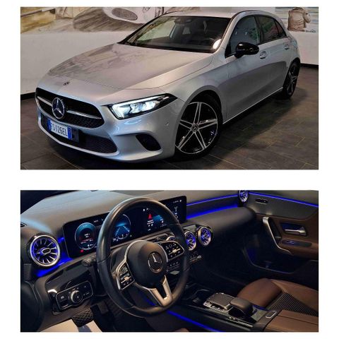 MERCEDES-BENZ MERCEDES A 180 d Automatic Sport - LUCI AMBIENT 
