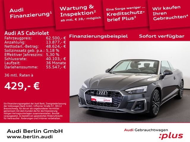 Audi A5 Cabriolet S line 40 TFSI quattro S tr. NAVI