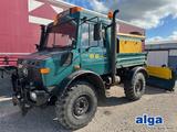 Unimog U 1400 4x4,Winterdienst,Schneeschild,Salzstreuer - Offers