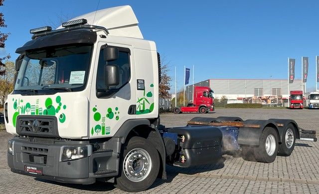 Renault D Wide 26.320 6x2 *CNG* Retarder FCW Xenon Lift-