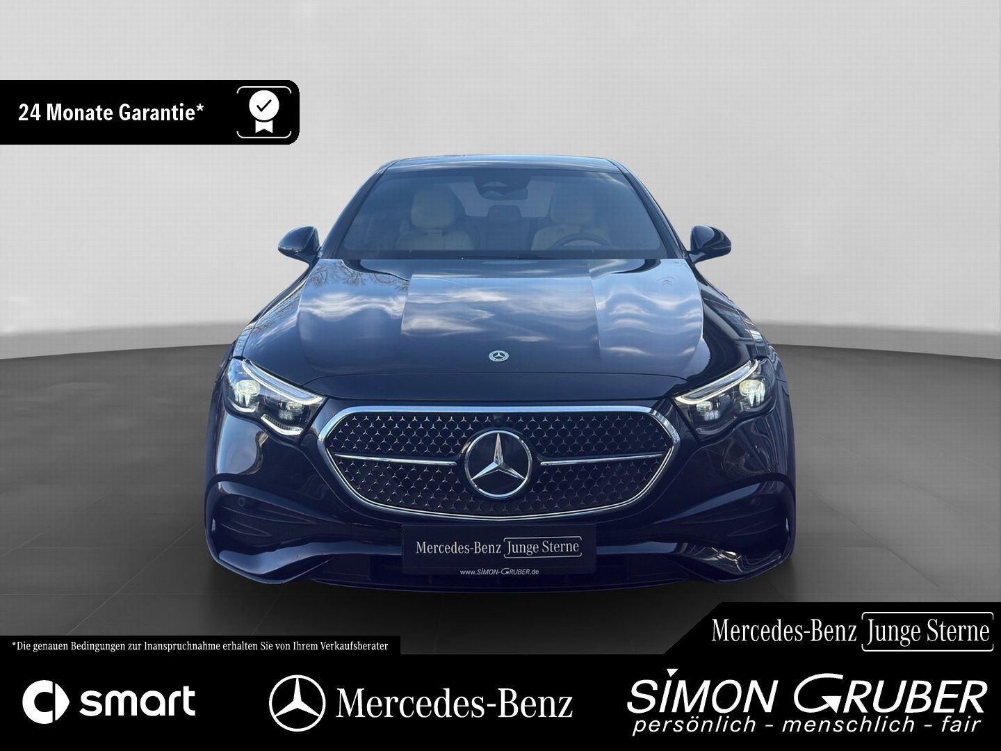 Fahrzeugabbildung Mercedes-Benz E 220 d AMG Superscreen Pano Burm Night 360° 20"