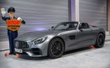 Mercedes-Benz AMG GT 4.0 V8 DCT Roadster Leder Exklusiv, LED - Mercedes-Benz AMG GT in Düsseldorf