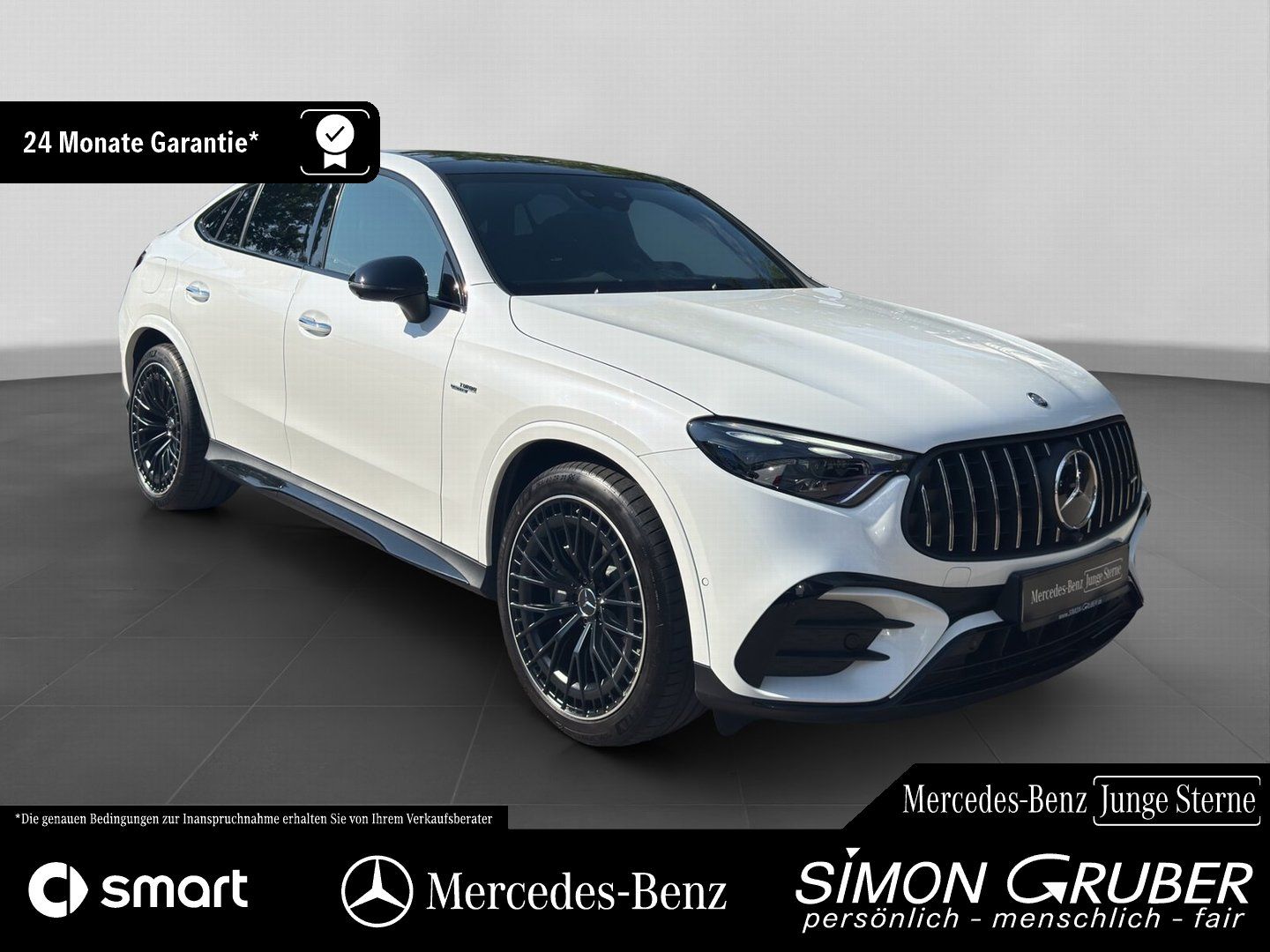 Fahrzeugabbildung Mercedes-Benz GLC 43 4M Coupé AMG Standhzg HUD Nappa Burm AHK