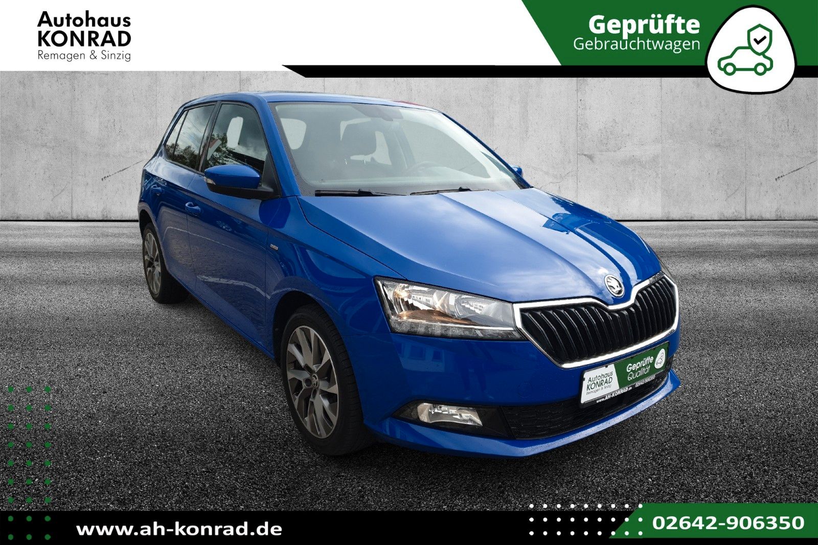 Fahrzeugabbildung SKODA Fabia1.0AmbitionClever*GRA*SMART LINK*SITZHEI.*