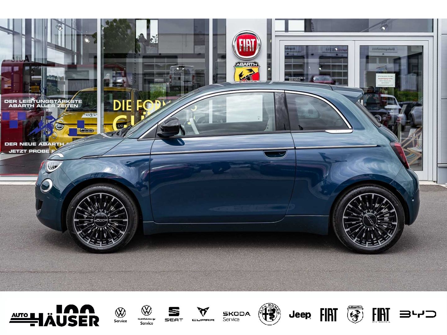 Fiat 500e La Prima 42 kWh SOFORT NAVI KAMERA TEMPOMAT imagem 3