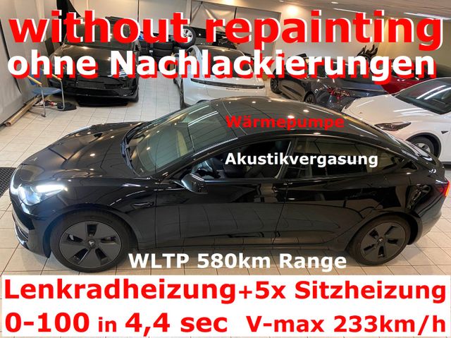 Tesla Model 3 LR 580km+Lenkradheiz.+Akustikverglasung