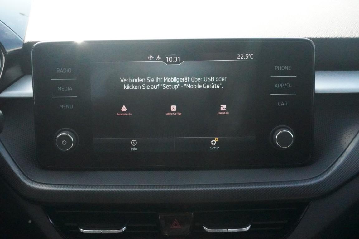 Skoda Fabia 1.0 TSI Ambition LED Sitzheizung SmartLink, миниатюра 14