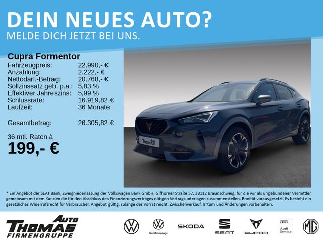 CUPRA Formentor  1.5 TSI LED+ACC+PDC+RFK+FULL LINK